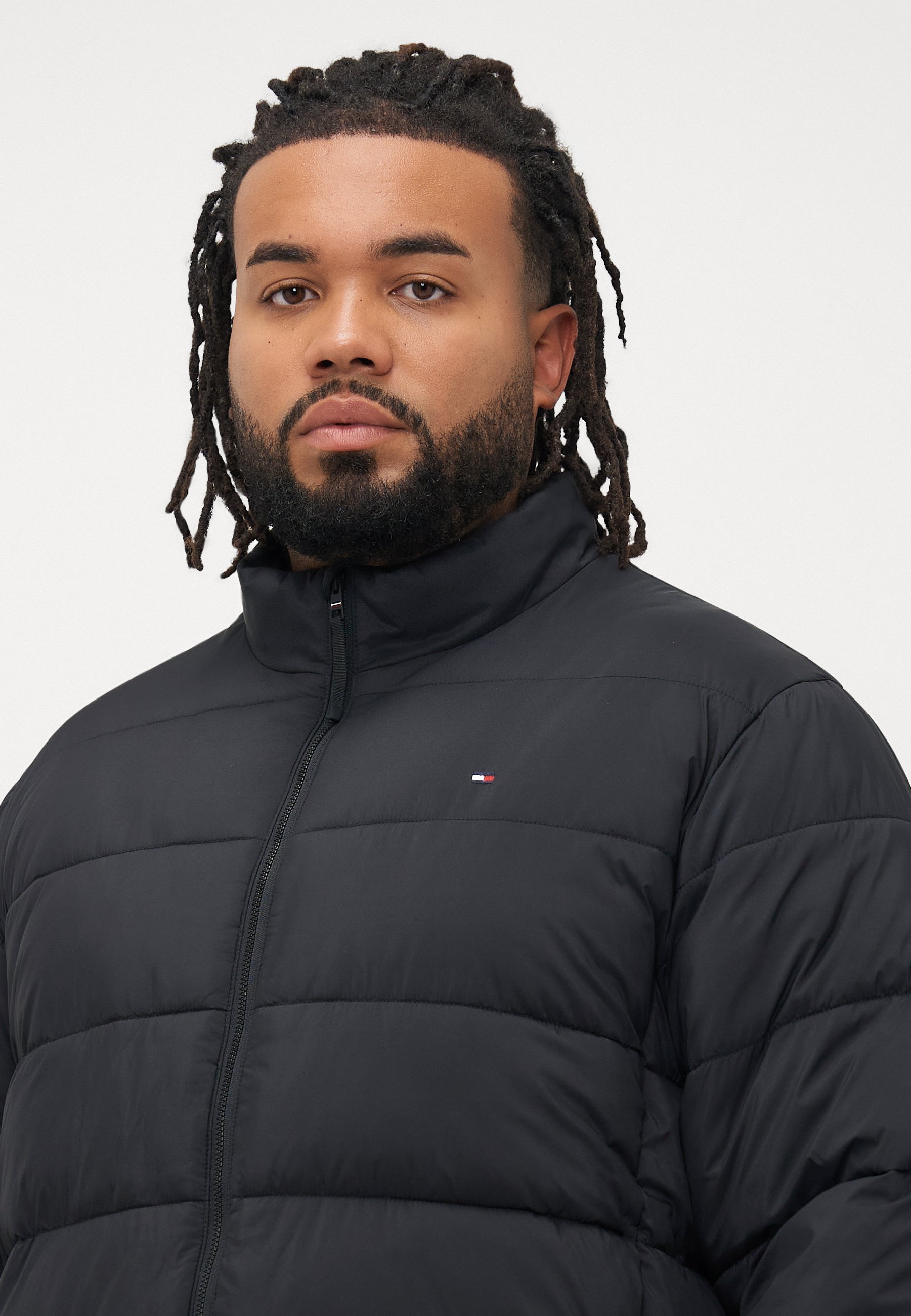 Tommy Hilfiger NIEUWE OPSTAANDE KRAAG - Winterjas - zwart