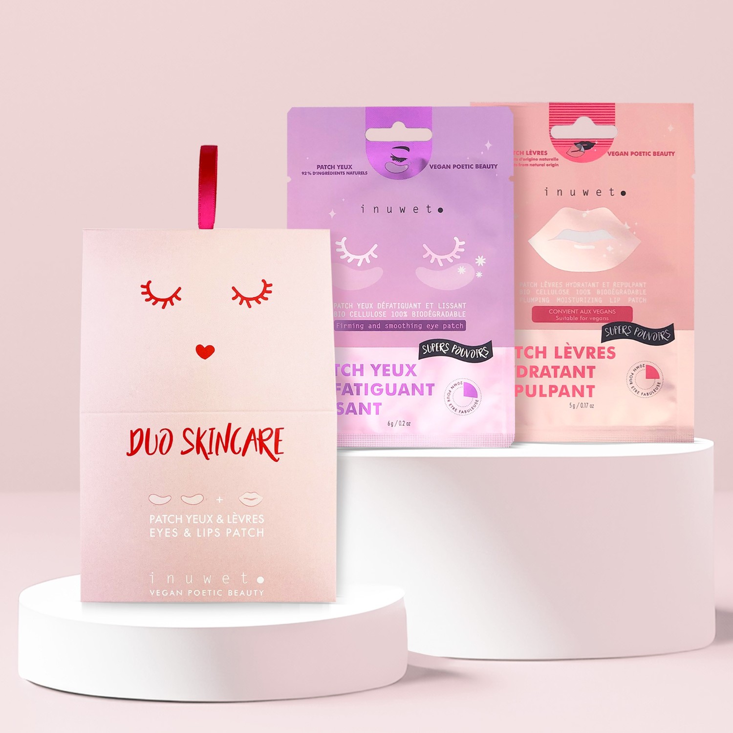 Inuwet Duo Skincare - Patch yeux & lèvres