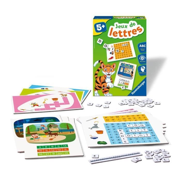 Jeux de lettres - Jeu éducatif - Initation à la lecture - Ravensburger - Dès 5 ans