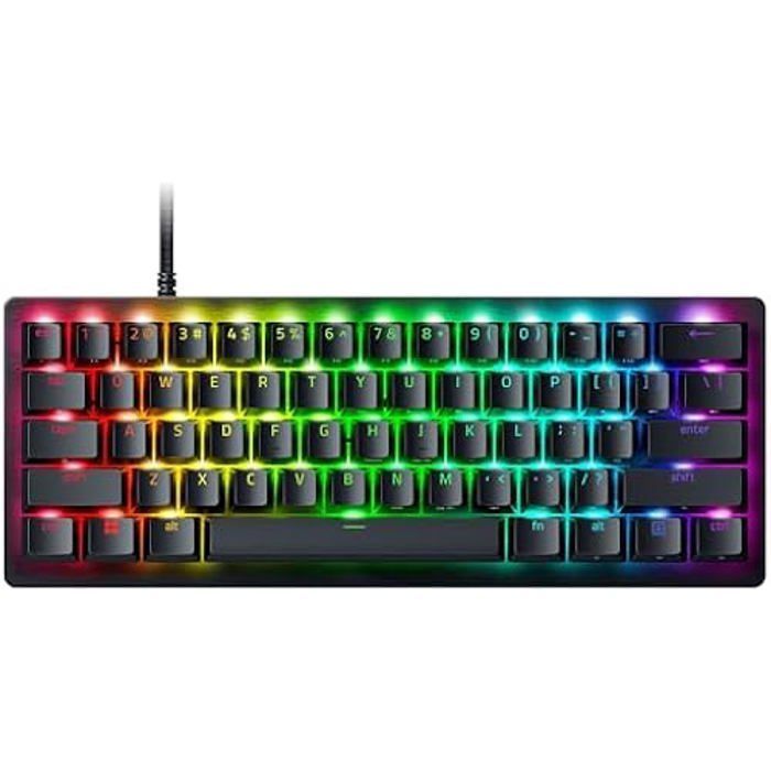 Gaming-Tastatur – Razer – Huntsman V3 Pro Mini – Analoge Schalter – 60 % – Hintergrundbeleuchtung