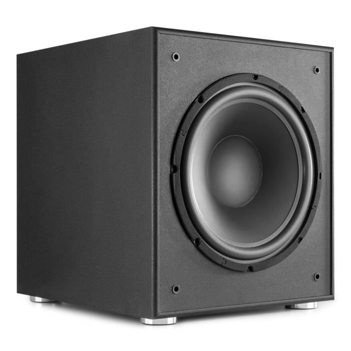 Caisson de basse amplifié Fenton SHFS12B - Noir - 12 pouces - 400 Watts - Bass-reflex