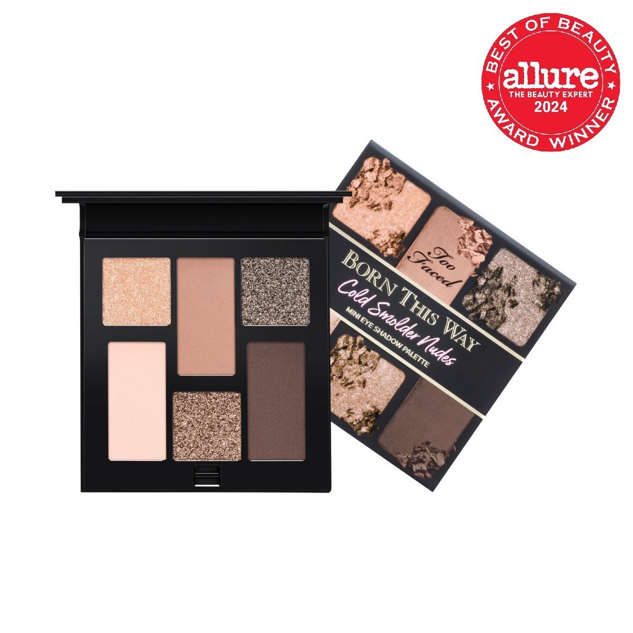 Too Faced acu ēnu palete „Born This Way“ (Mini) – 51,33 g