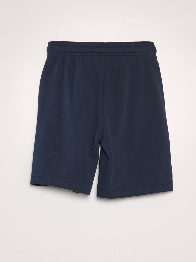 Bermudas de felpa francesa - azul