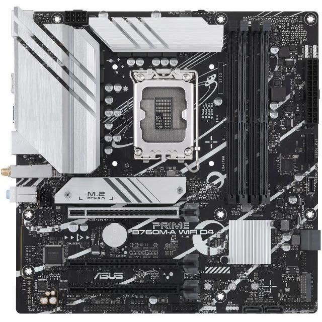 Scheda madre - ASUS - PRIME B760M-A WIFI D4 - LGA 1700 - DDR4 - Wi-Fi 6