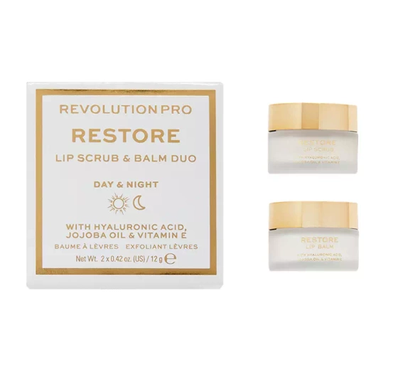 Revolution Pro Restore zestaw do pielęgnacji ust Coconut 12g