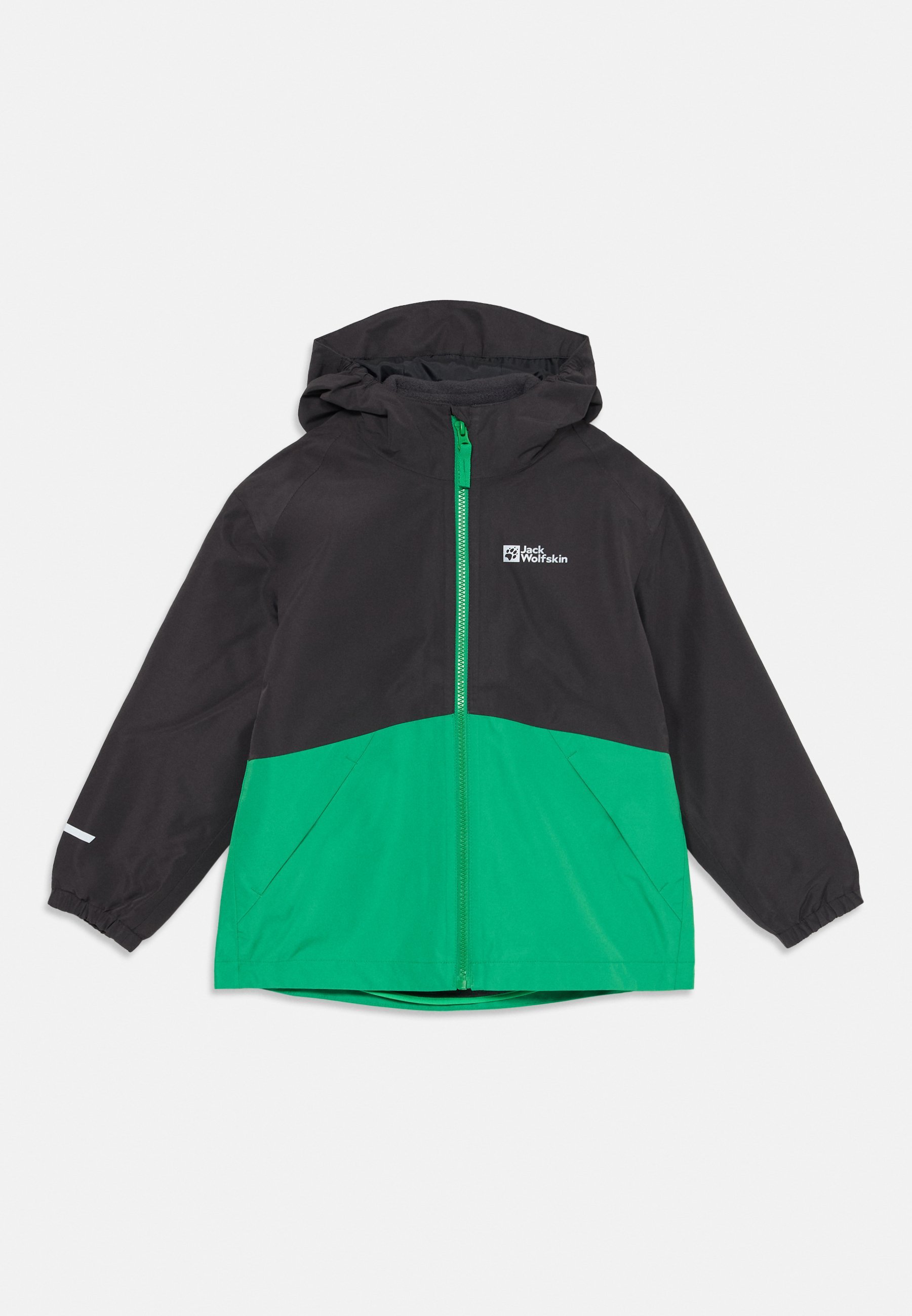 Giacca da esterno Jack Wolfskin ICELAND 3IN1 K - verde mistico