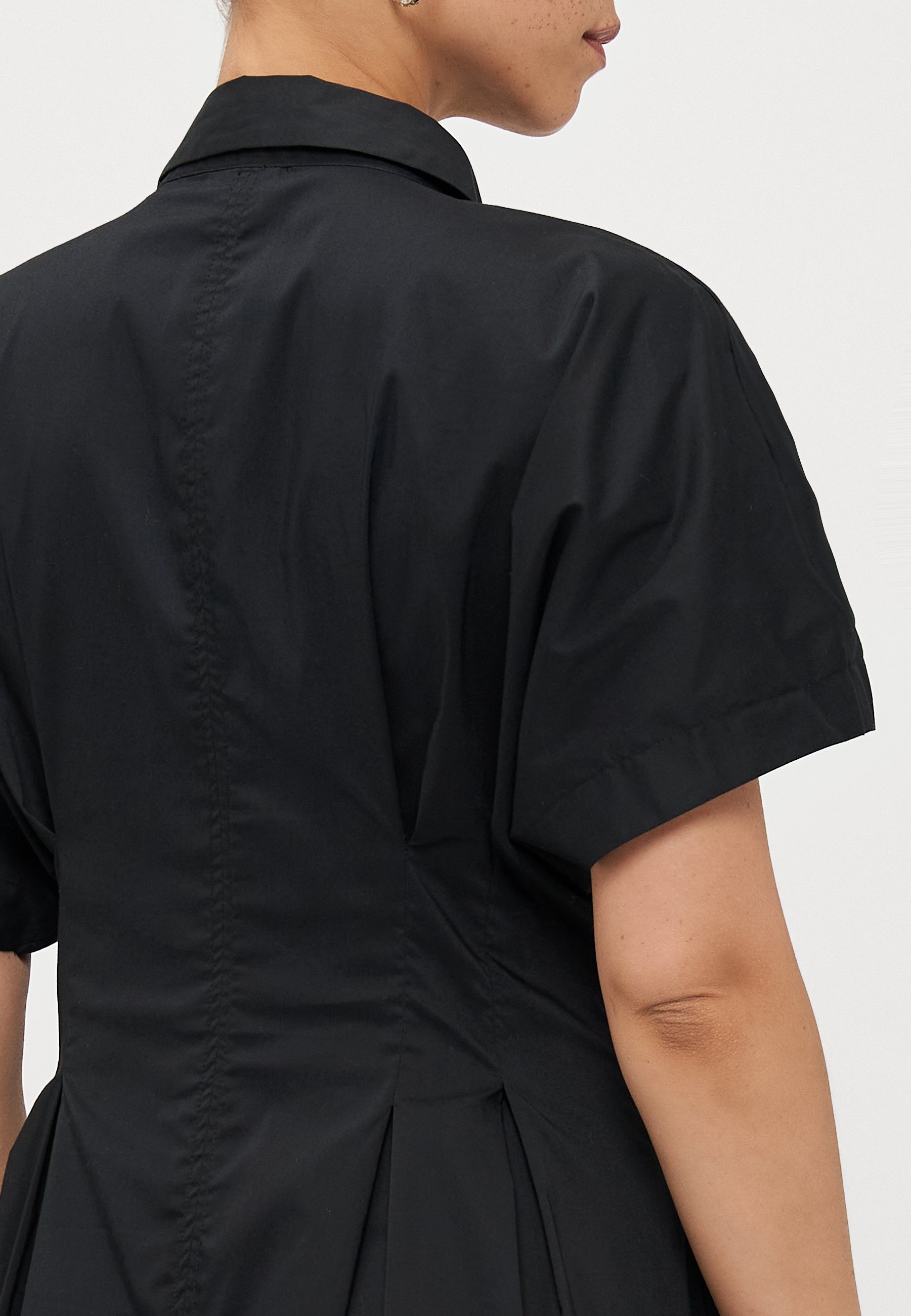Vero Moda Petite VMFRIBA SHIRT DRESS - Abito camicia - nero