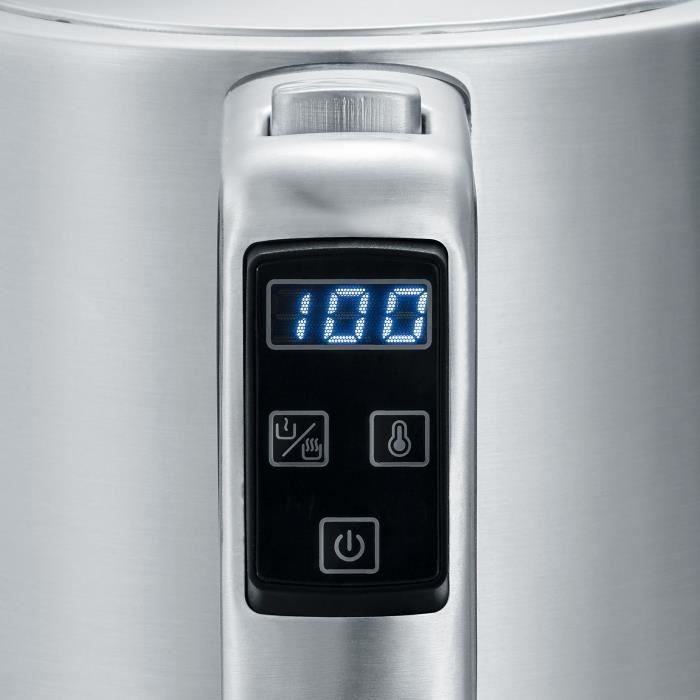 Bollitore SEVERIN WK3418 - Acciaio inox - 1,7 L - Temperatura regolabile - Display LCD