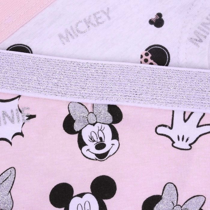 Mutandine in cotone per bambine Disney Minnie Mouse, 2 paia, comode