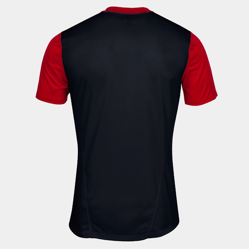  Camiseta Manga Corta Joma Hispa Iv Negro Rojo