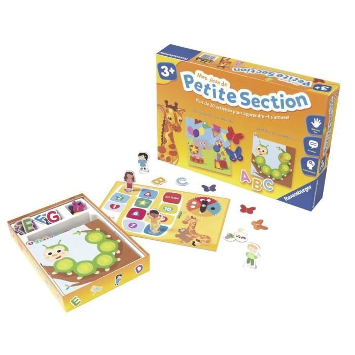 Coffret complet éducatif - Mes jeux de petite section - Ravensburger - 20 activités - Dès 3 ans