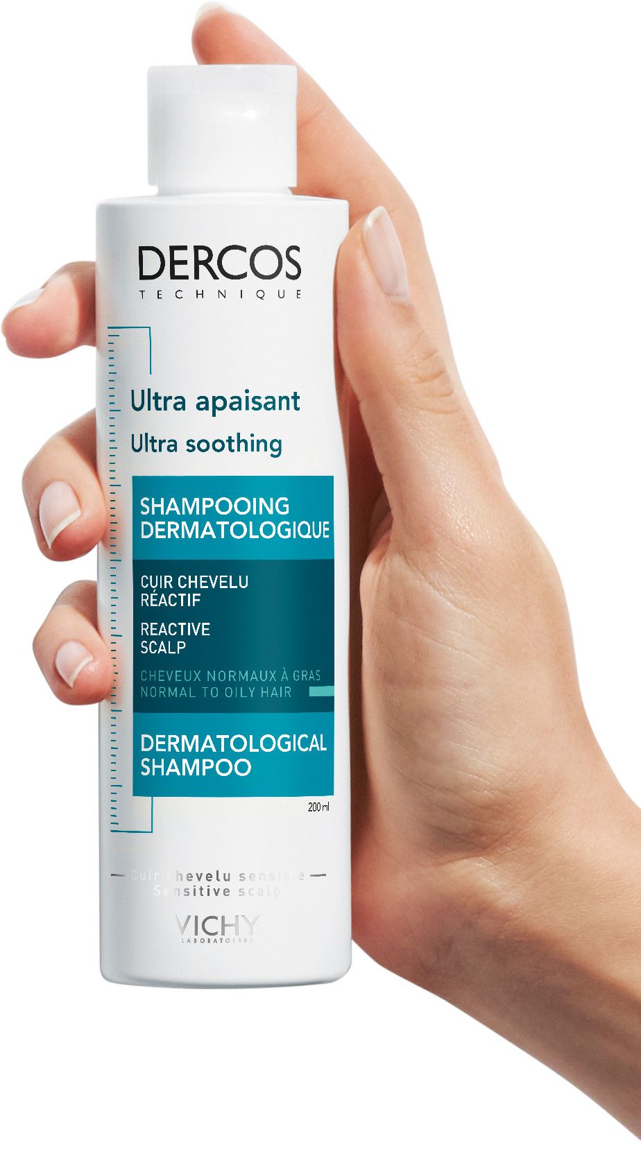 Dercos īpaši nomierinošais šampūns taukainiem matiem Aptiekas šampūni