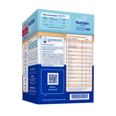 Nutribén Baby -kasvupuuro 600 g