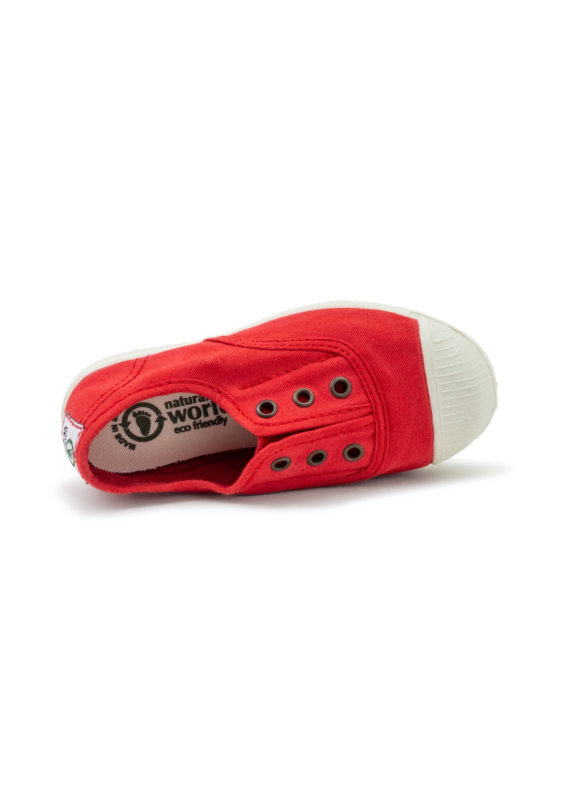 Natural World Slip-ons - rojo