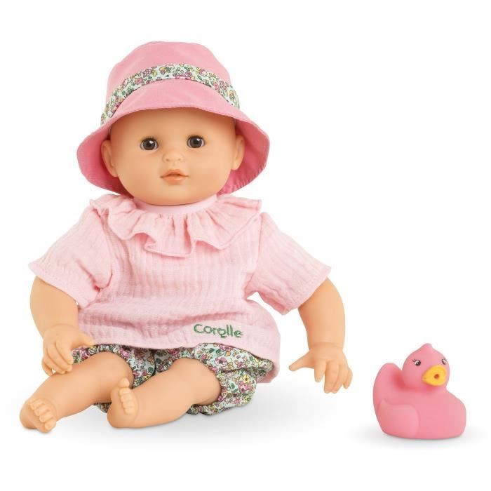 Poupon - COROLLE - Bébé Bain Coralie - 30 cm - jouet de bain - dès 18 mois