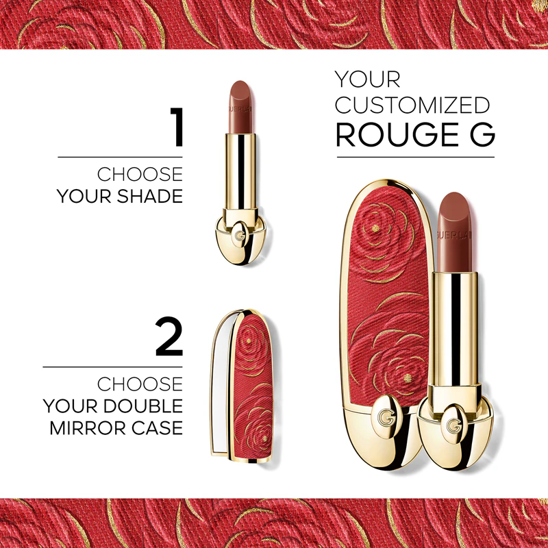 GUERLAIN Blooming Denim Rouge G Luxus-Lippenstift