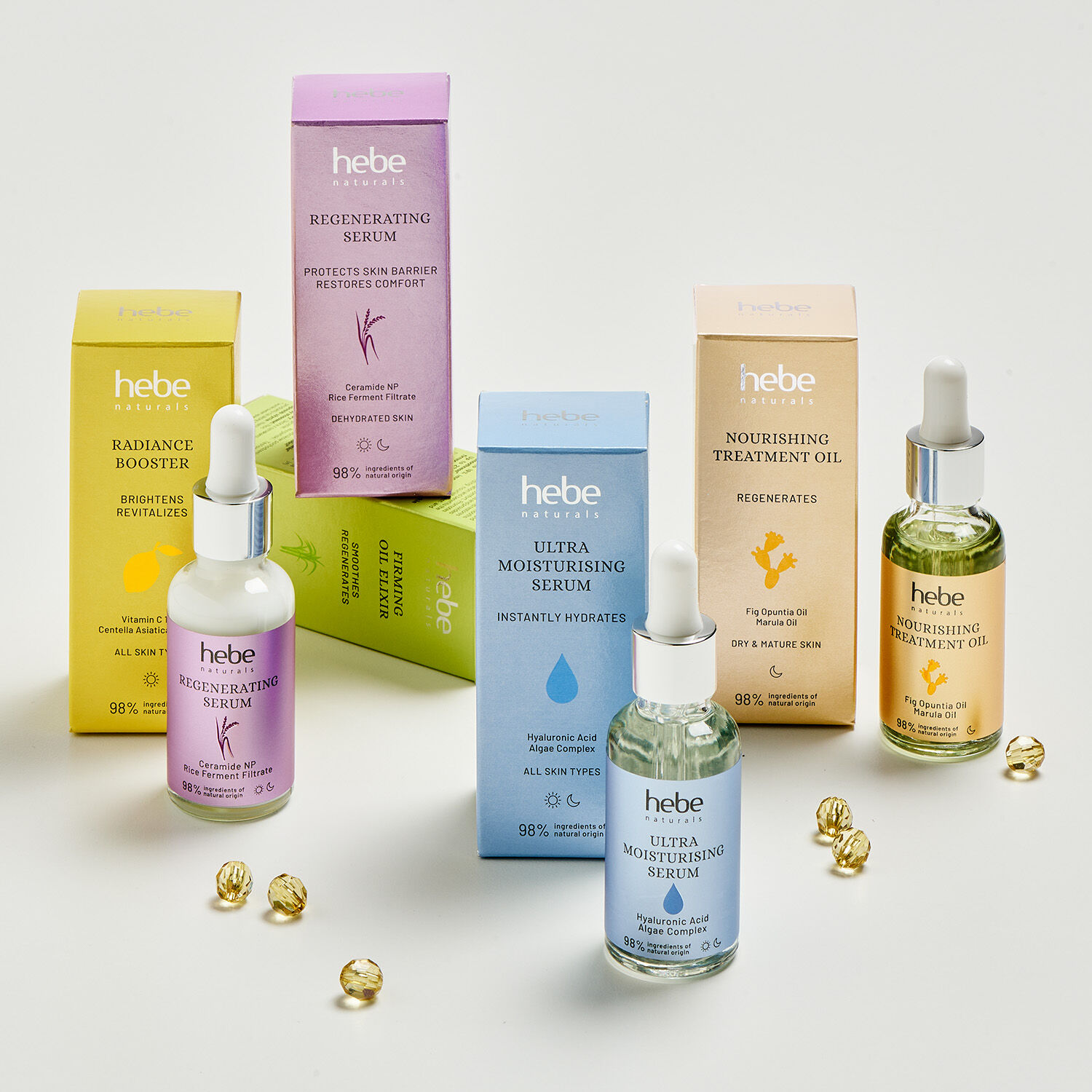 Hebe Naturals -ikääntymistä ehkäisevä tiiviste