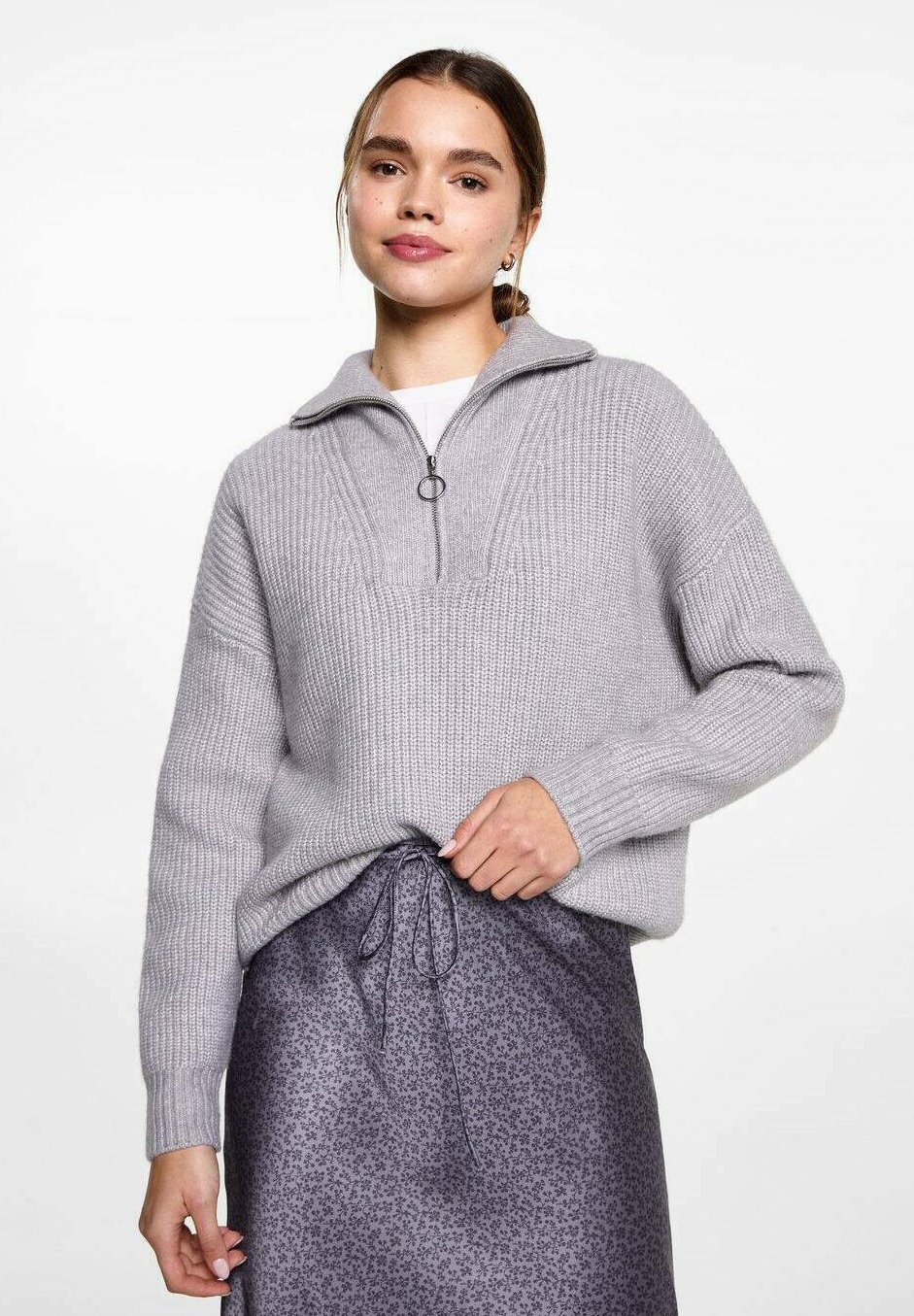 Jupe longue Mango Kids - violette