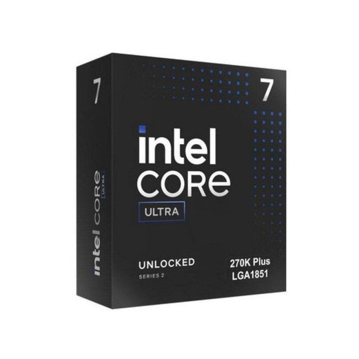 Processore Intel Core Ultra 7 270K Plus 24 Nuclei 3,7 GHz Frequenza Base 5,5 GHz Frequenza Turbo Grafica Integrata