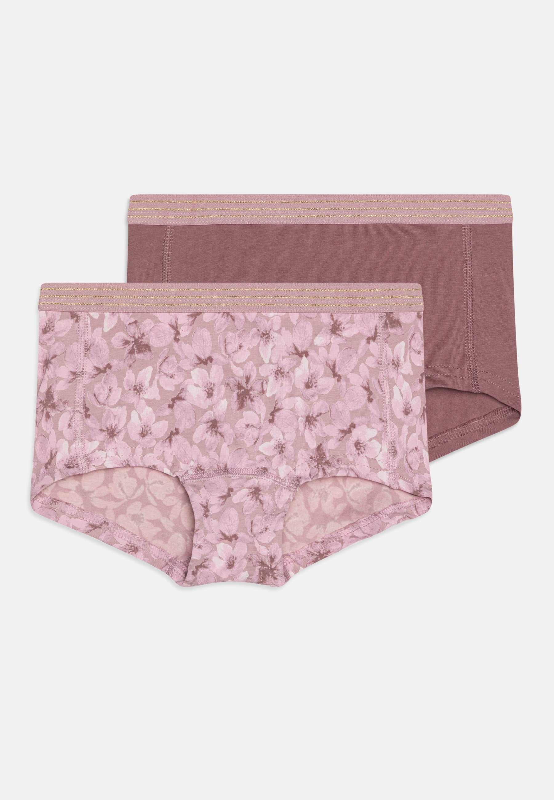 Noem het NKFHIPSTER FLOWER 2 PACK - Broek - mauve shadows