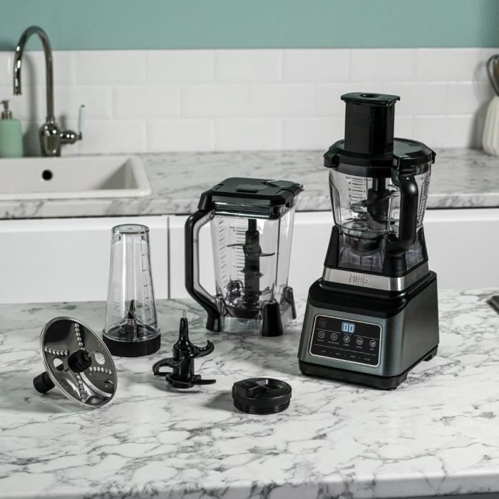 Robot multifunzione Ninja: robot da cucina, frullatore multifunzione e robot da cucina personale - BN800EU 3-in-1 Auto-IQ
