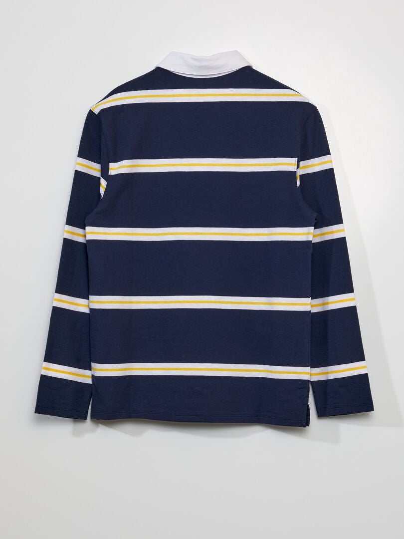 Camisa Polo Jersey - PRETA