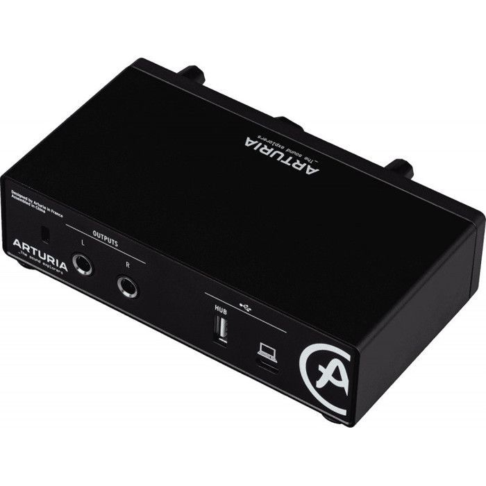 Arturia MiniFuse 1 Black Carte son