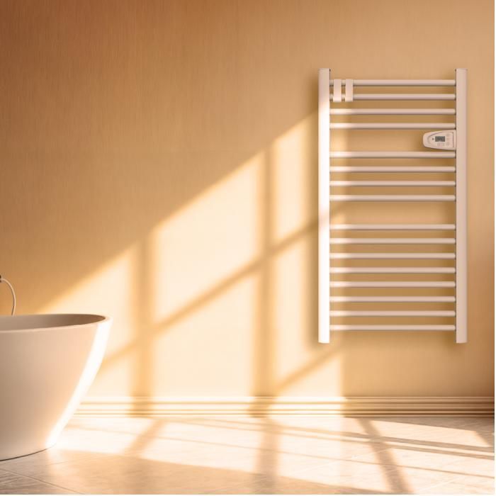 Sèche-serviette électrique sans fluide - BESTHERM - HESTIA 500W - blanc