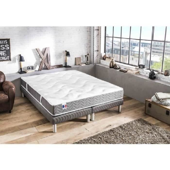 Comfort Design Mattress and Bed Base Set - Malaga 35kg/m³ - Balanced - 160x200cm