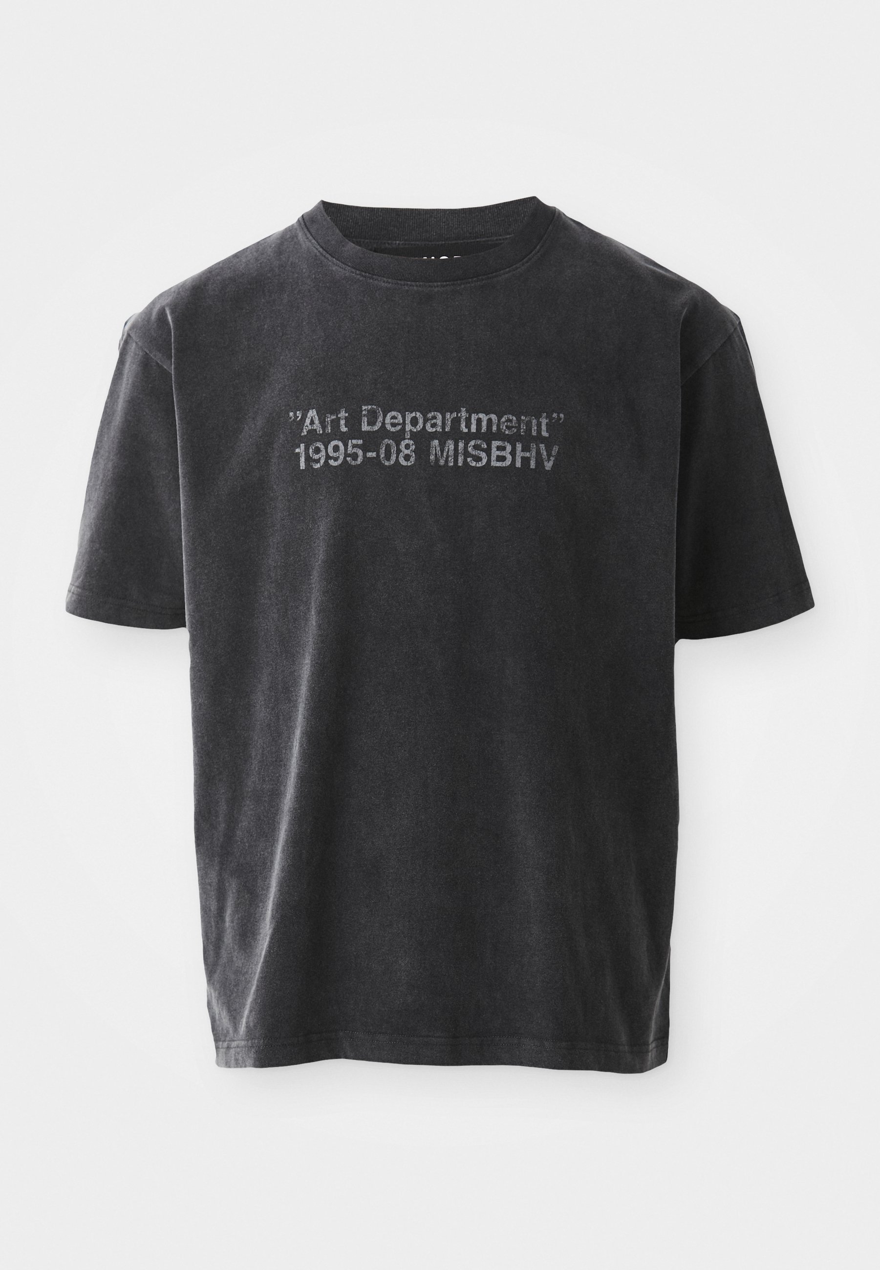 MISBHV BASIC - T-shirt imprimé - noir délavé
