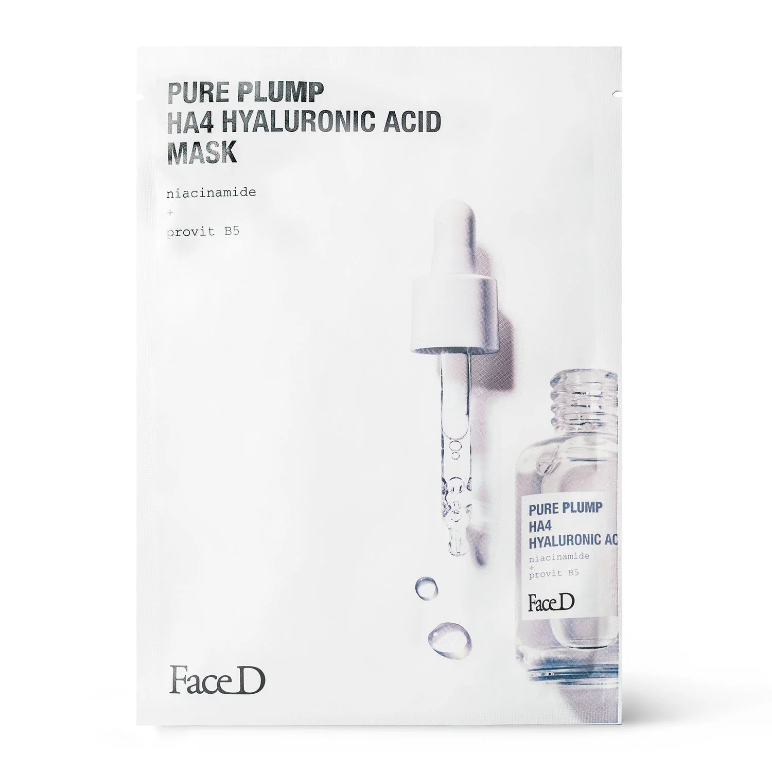 Viso Pure Plump HA4 Hyaluronic Acid Mask - Maschera Anti-età viso