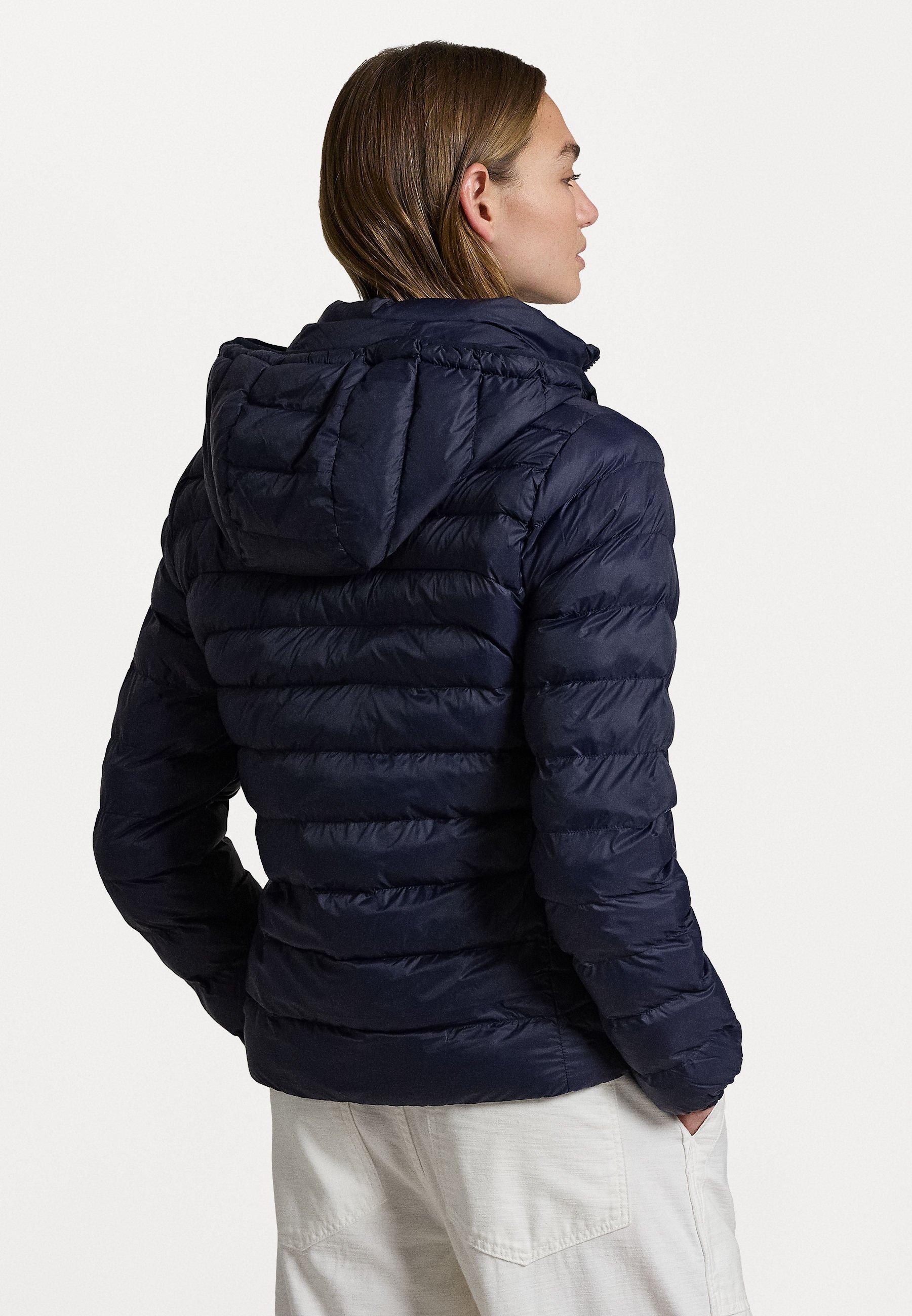 Polo Ralph Lauren WATER RESISTANT PACKABLE HOODED JACKET - Lichtgewicht jas - marineblauw