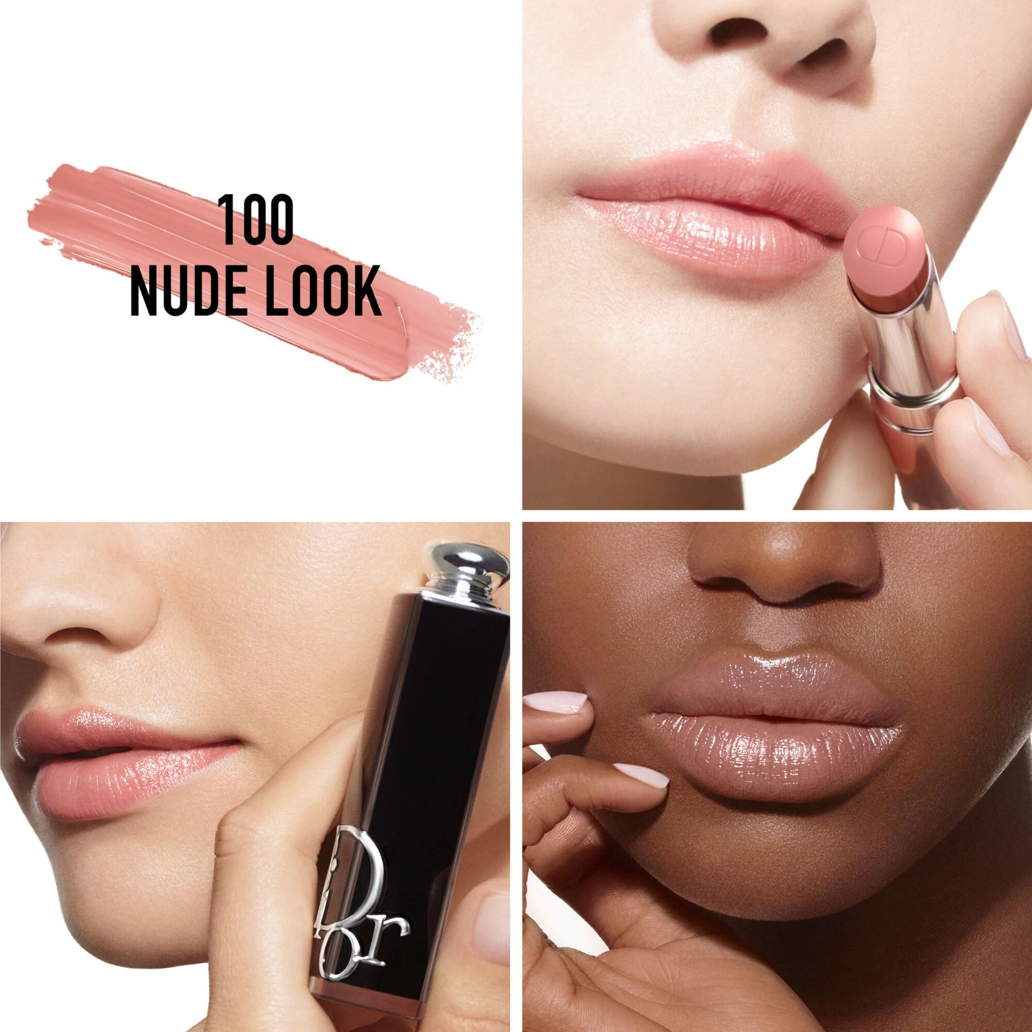 DIOR Rouge à lèvres brillant - Couleur intense - 90 % d'ingrédients d'origine naturelle