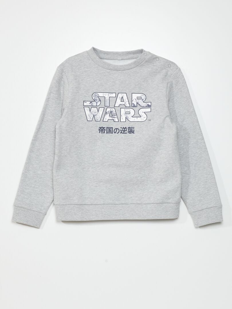 Star Wars fleece sweatshirt - Gemakkelijk aan te trekken - WIT