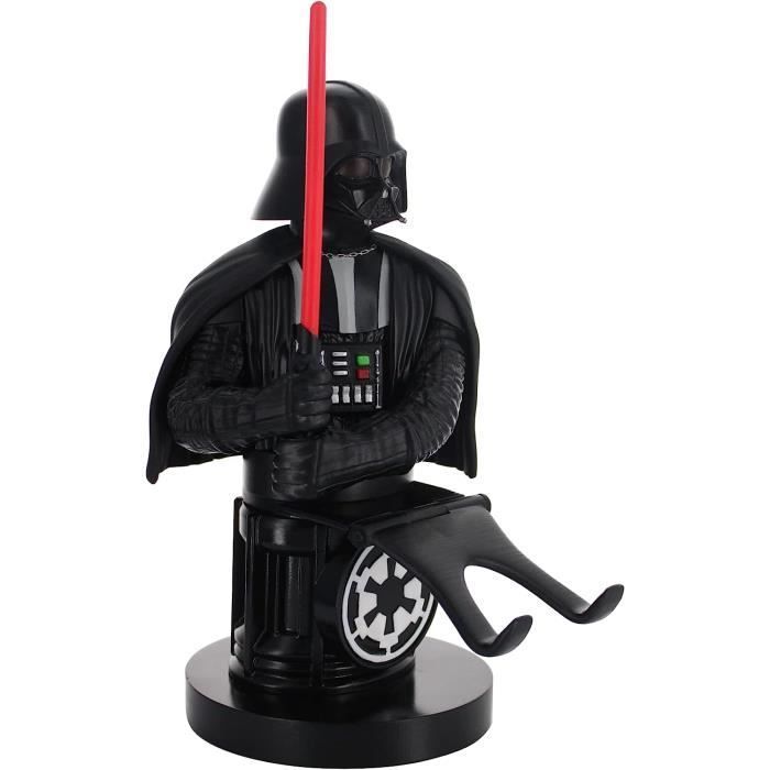 Controller support figure - EXQUISITE GAMING - Darth Vader - Black - USB rechargeable - Star Wars license