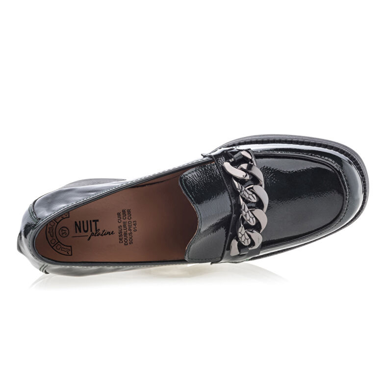 Grønne loafers/båtsko til dame