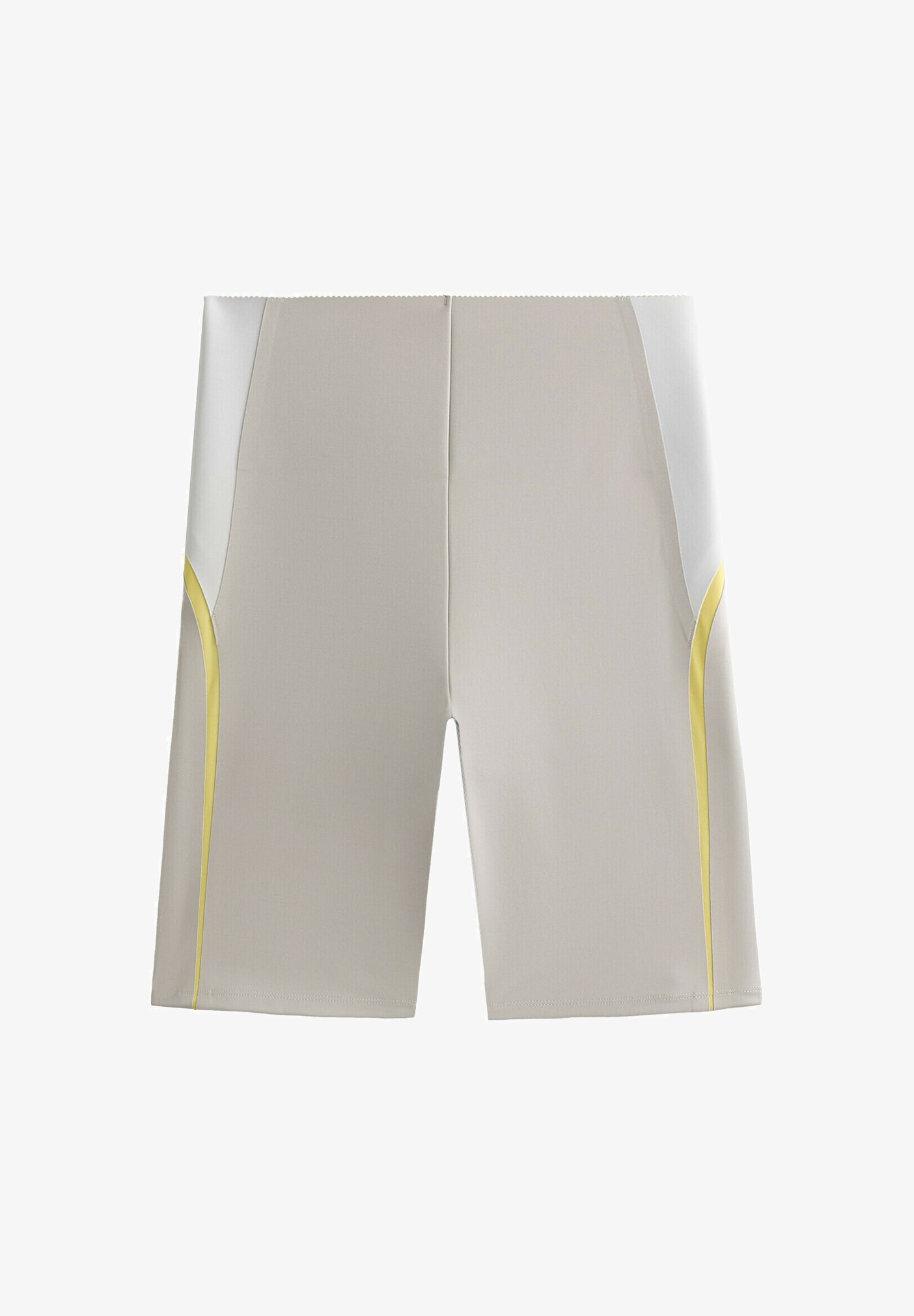 OYSHO COMPRESSIVE BLOCK 25CM CYCLING - Legginsy - szare