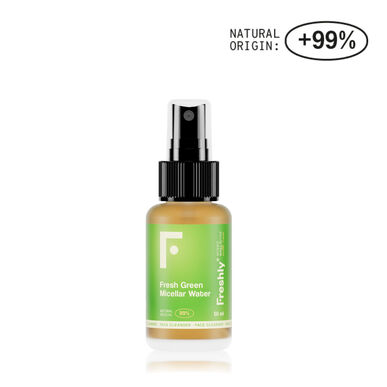 Freshly Cosmetics Fresh Green Micellar Water Dyprensende Reisestørrelse 50ml
