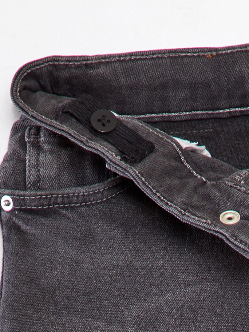 Calça jeans skinny - CINZA