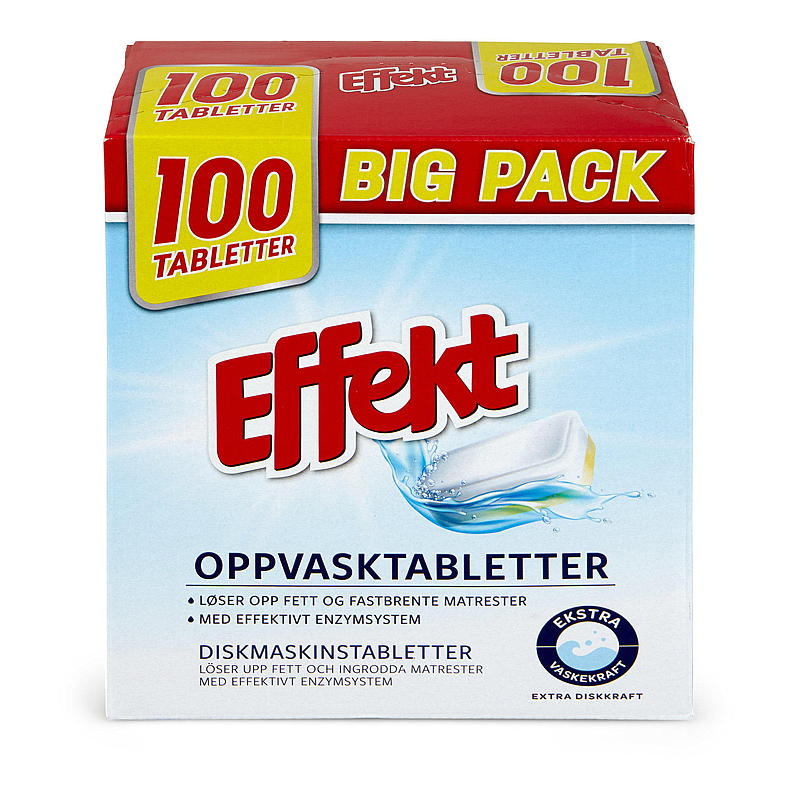 Tehoastianpesukone 100 tablettia