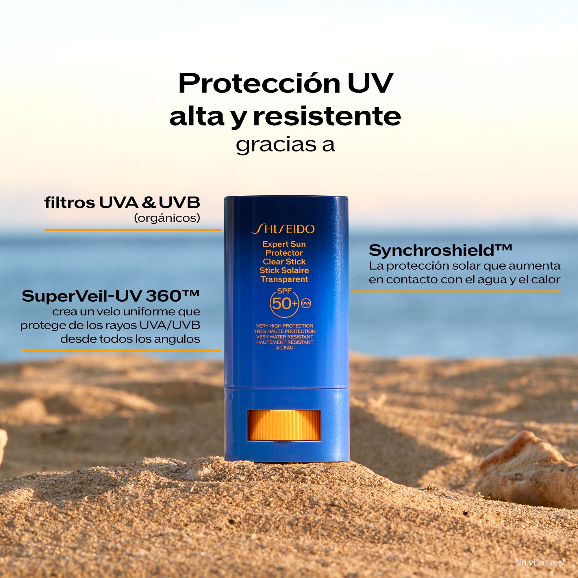 Expert Sun Protector Clear Stick SPF 50 Zaštita lica