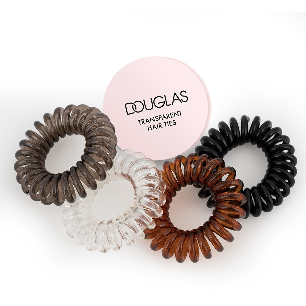 Douglas Collection Dodaci za gumice za kosu, Prozirne gumice za kosu – 1 komad