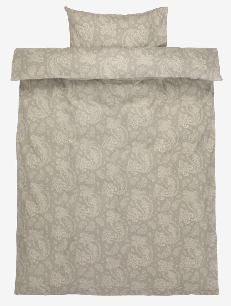 PATRICIA osnovni set posteljine od flanela PATRICIA 140x200 siva