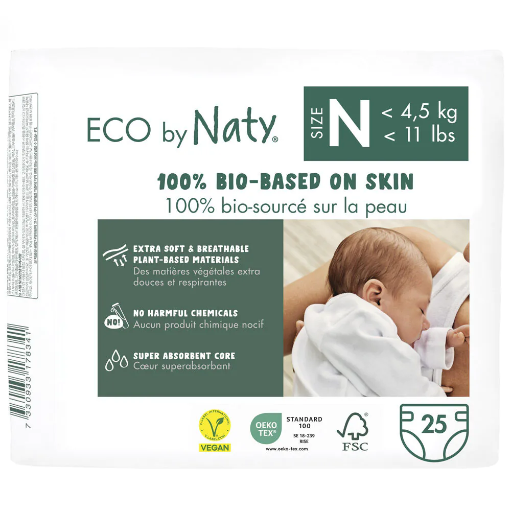 ECO by Naty N Pieluchy jednorazowe