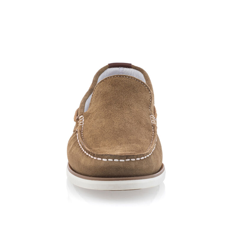 Miesten ruskeat loaferit/veneilykengät