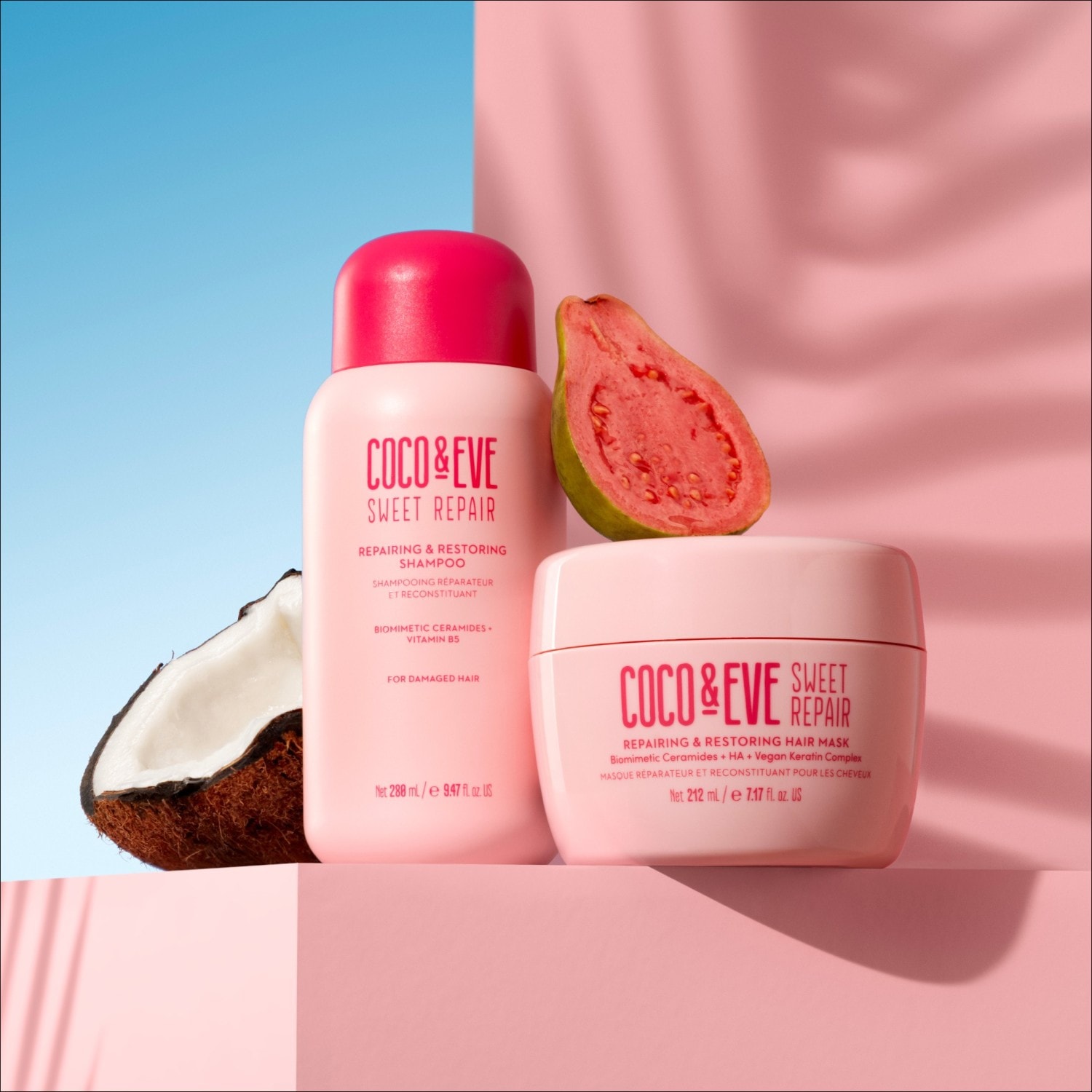 Champú reparador y regenerador Coco & Eve Sweet Repair – 70 ml