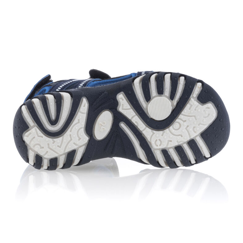 Blauwe jongenssandalen / open teenschoenen
