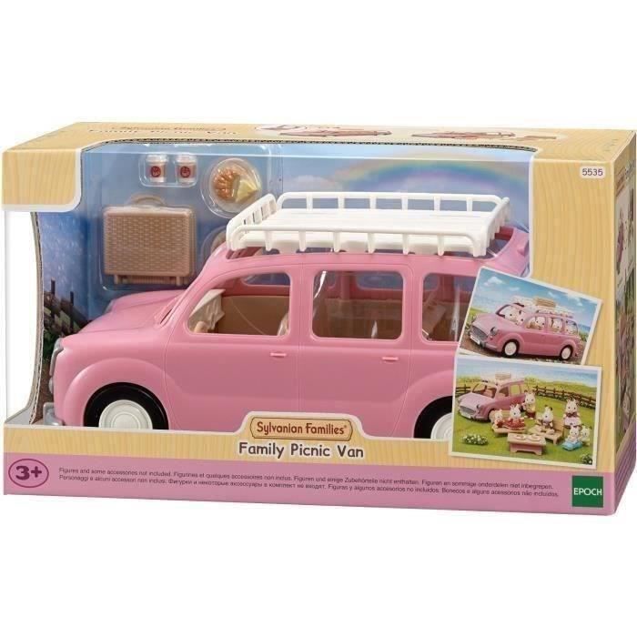 SYLVANIAN FAMILIES - Pink minivan for family picnics