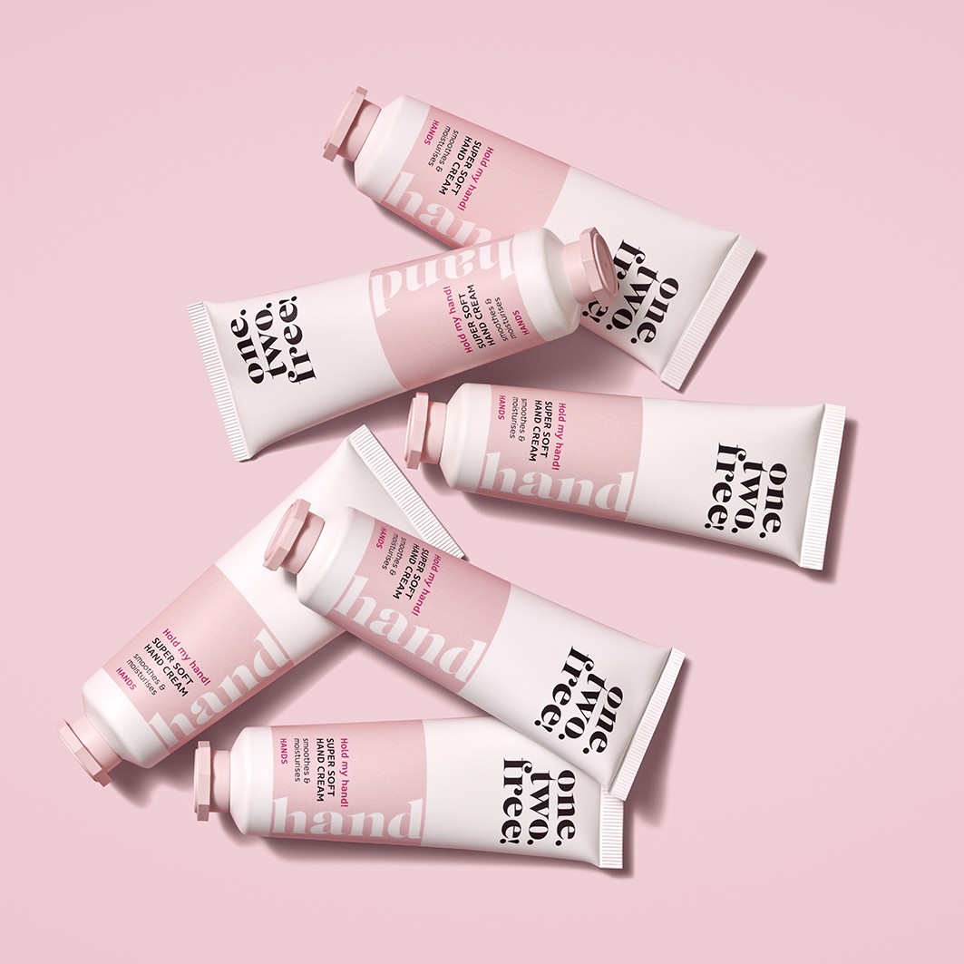 one.two.free! Crema mani super morbida – 50 ml
