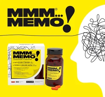 ZUCCARI Mmm...Memo 60 capsules Complément alimentaire pour la mémoire